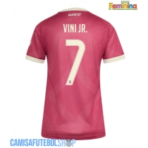 Camisa de time de futebol Real Madrid Vinicius Junior #7 Replicas 3º Equipamento Feminina 2026-27 Manga Curta